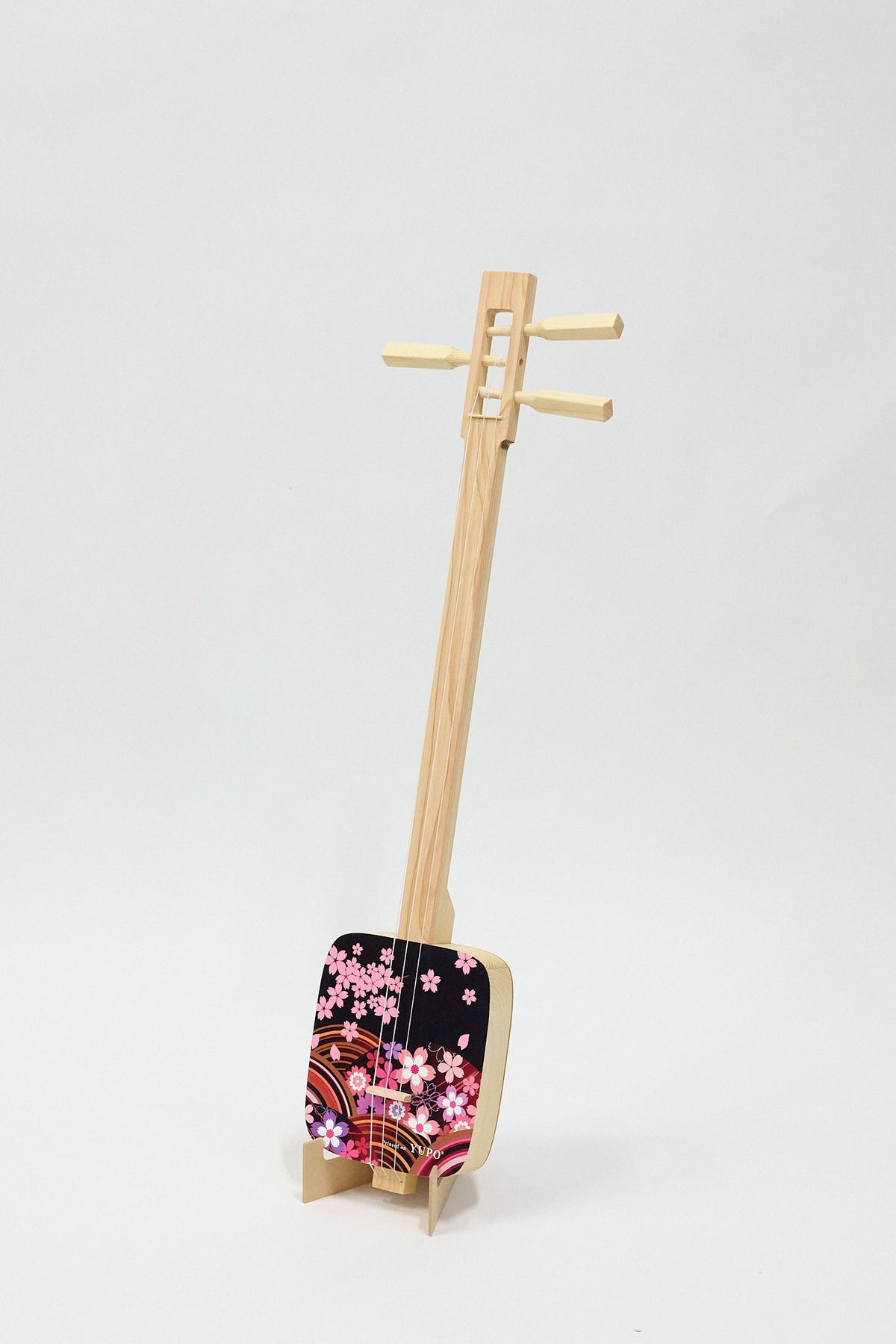 ちんとん三線【花】完成品