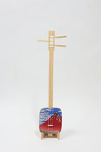 ちんとん三線【赤富士】完成品